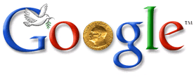 Google Celebrated the Nobel Prize Centennial Award Ceremony on December 10, 2001