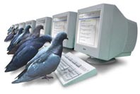 Google reveals PigeonRank technology - April 1, 2002