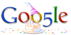 Google's 5th birthday - September 7, 2003