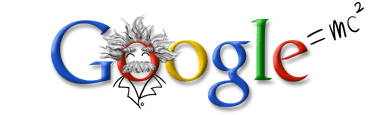 Google celebrates Einstein's birthday - March 14, 2003
